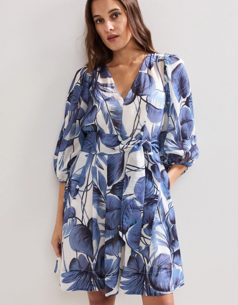 Kaya Printed Short Dress