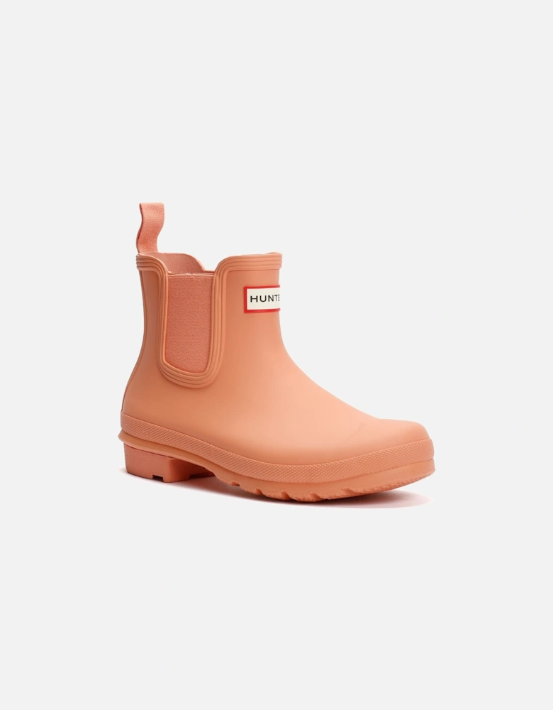 Hunter Original Chelsea Rubber Women's Terracota Wellington Boots