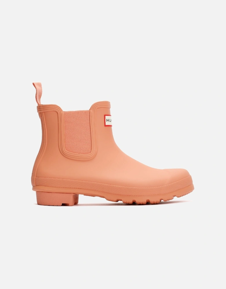 Hunter Original Chelsea Rubber Women's Terracota Wellington Boots