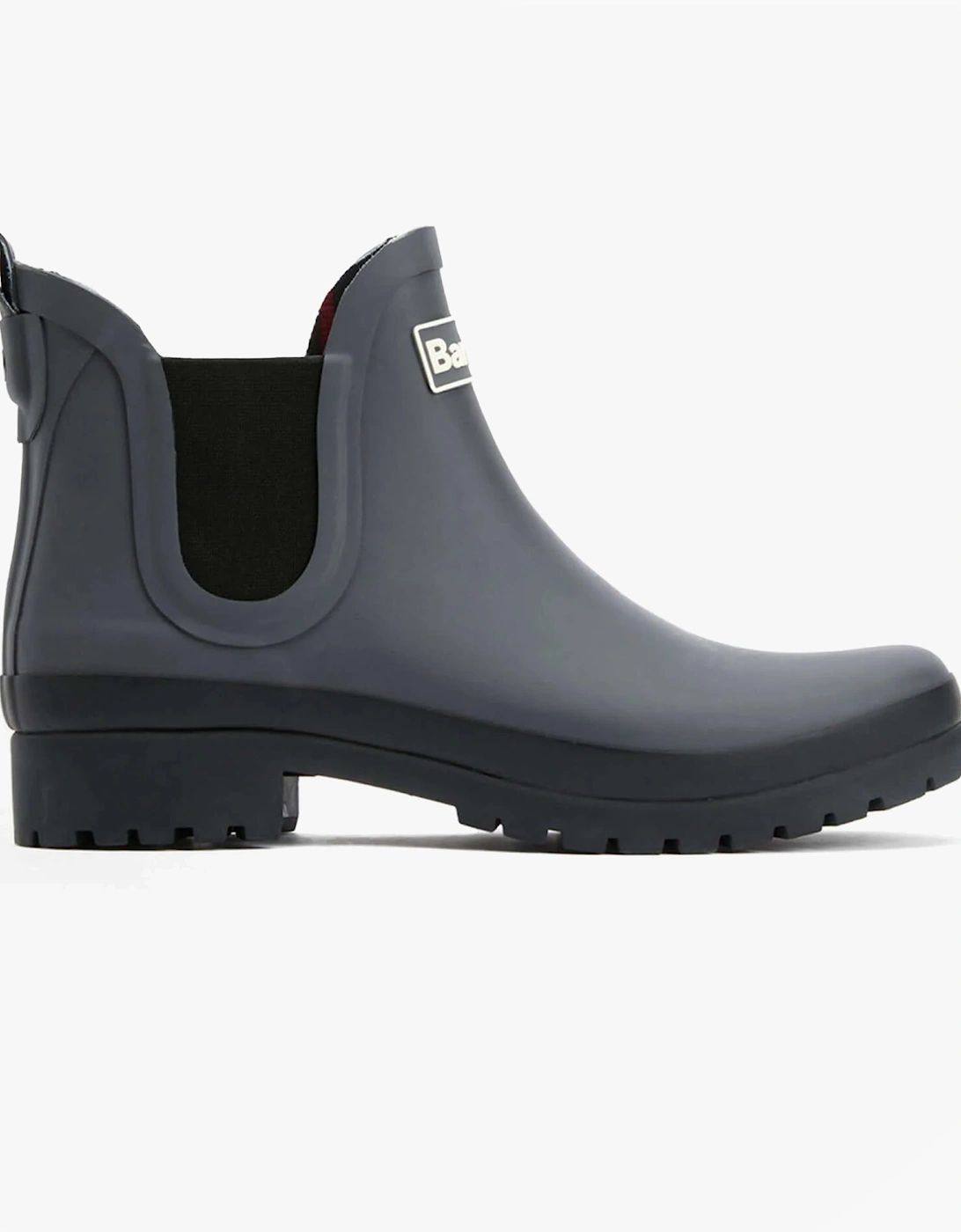 MALLOW Womens Chelsea Wellies Charcoal/Black, 7 of 6