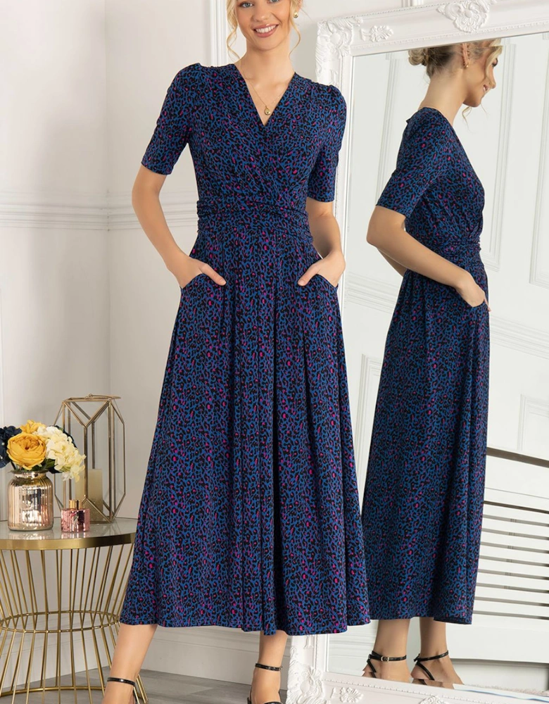 Acadia Wrap Maxi Dress