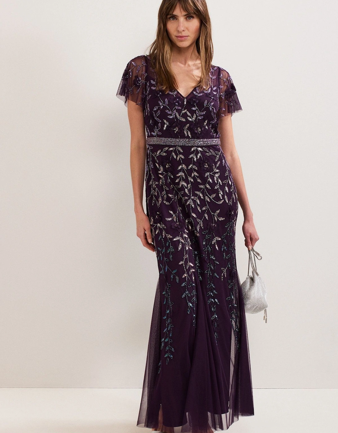 Kaida Beaded Maxi Dress, 2 of 1