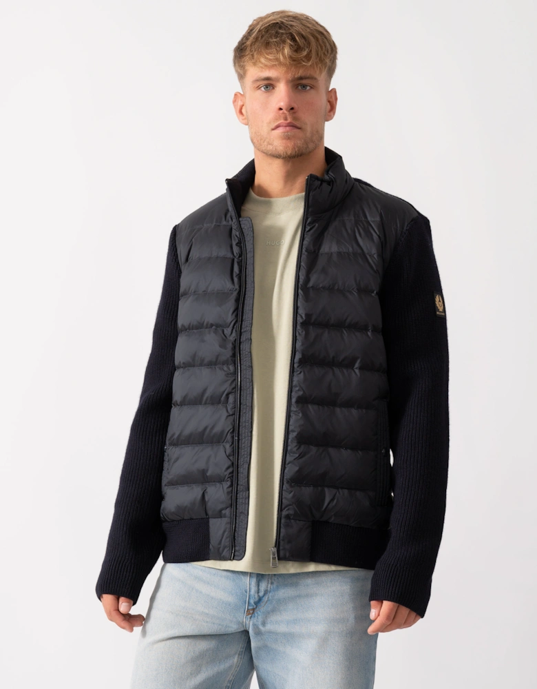 Circuiteer Mens Hybrid Jacket - Dark Ink