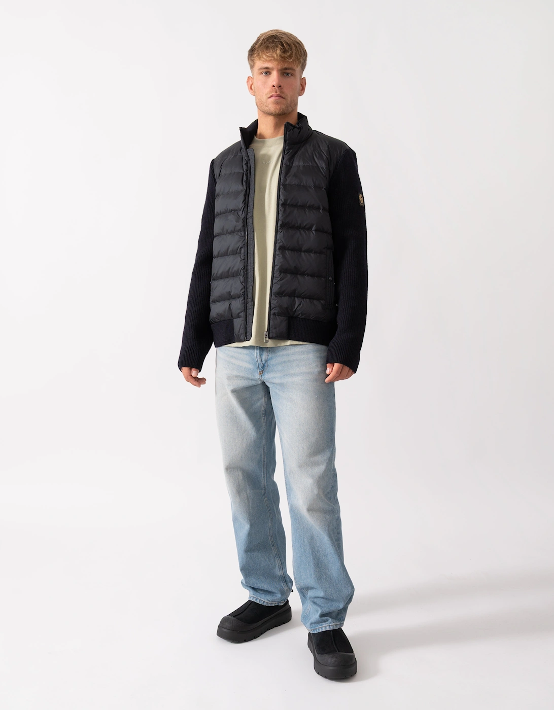 Circuiteer Mens Hybrid Jacket - Dark Ink