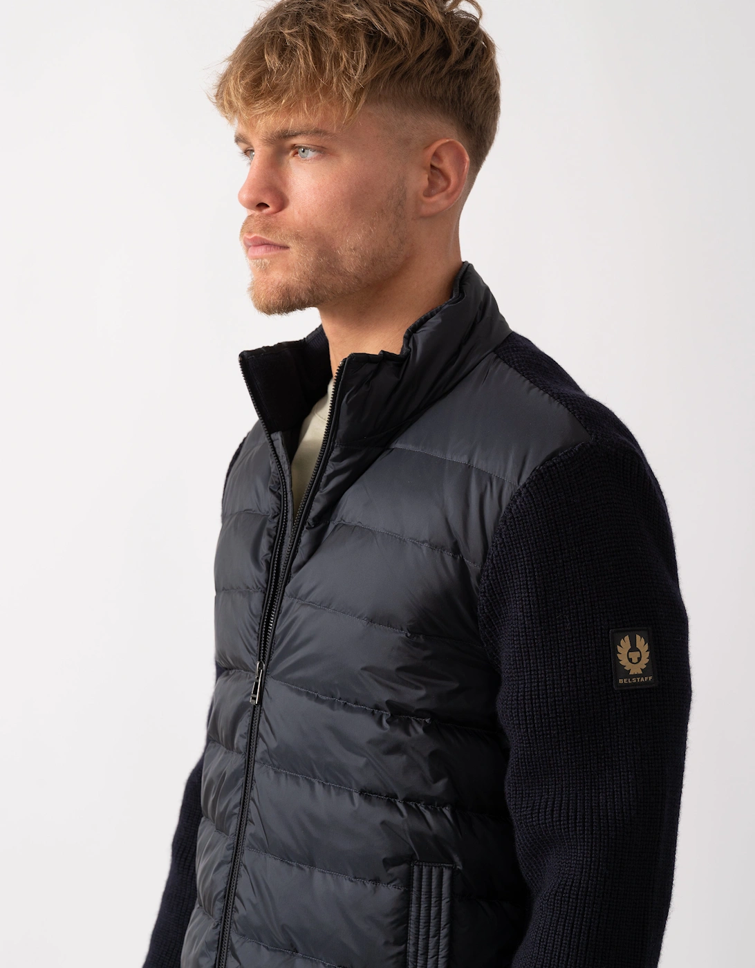 Circuiteer Mens Hybrid Jacket - Dark Ink