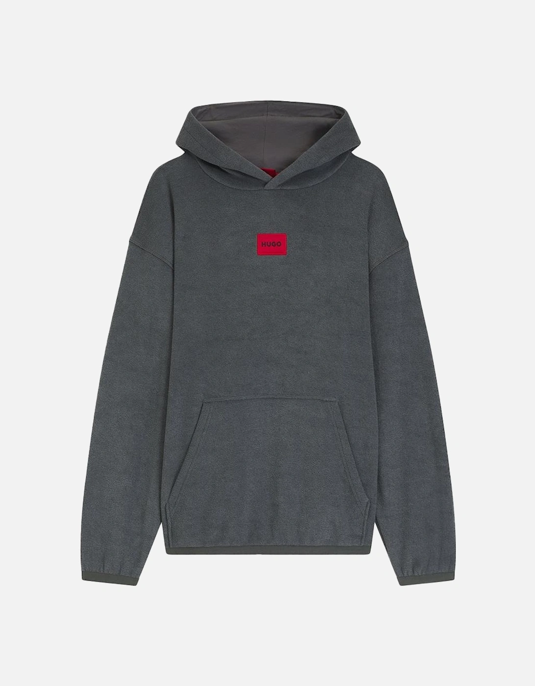HUGO Terry Cotton Hoodie, Dark Grey, 2 of 1
