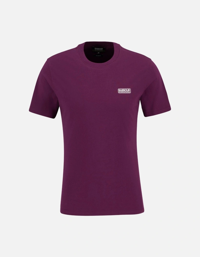 Small Logo T-Shirt PU99 Potent Merlot