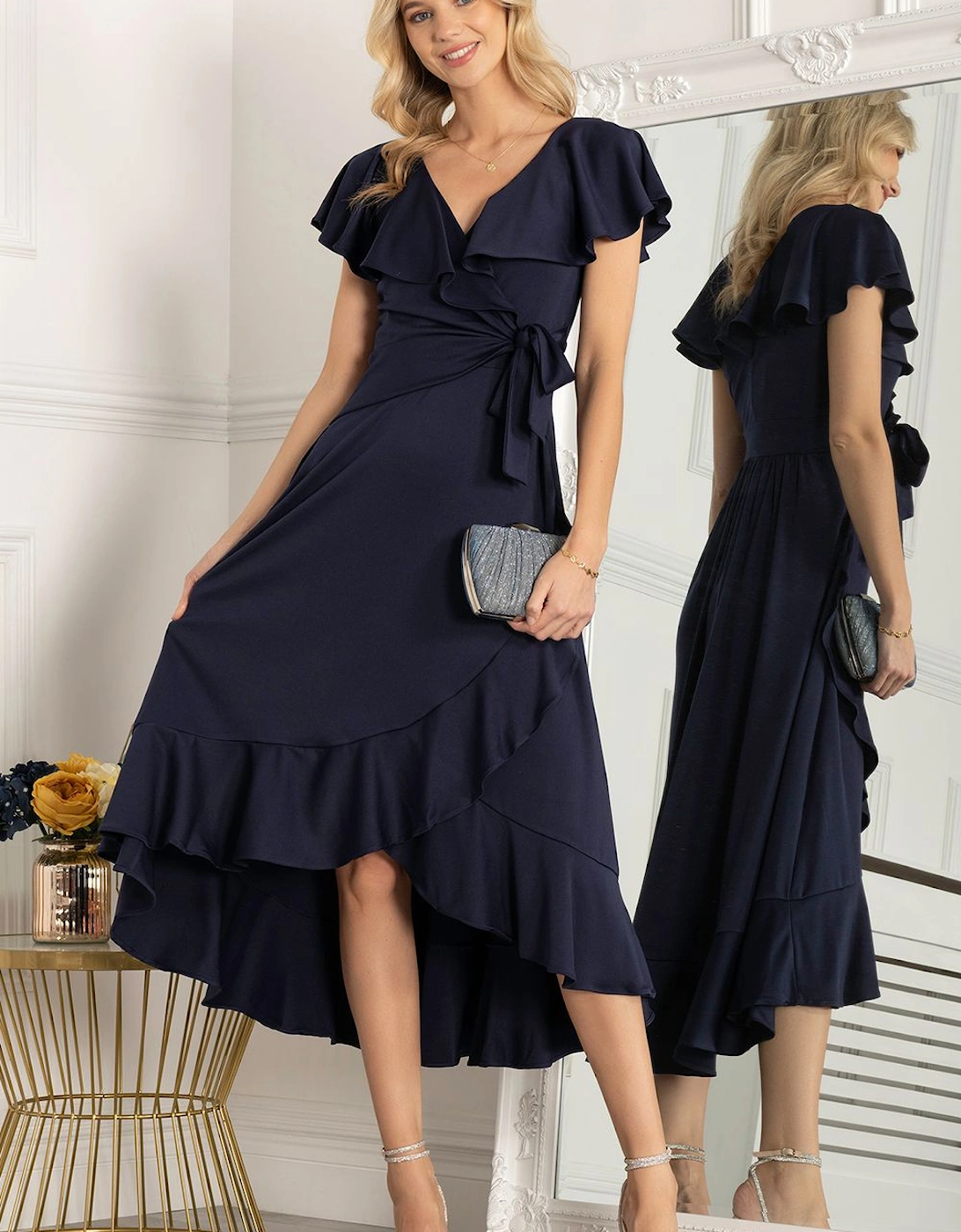 Alleigh Frill Maxi Dress, 2 of 1