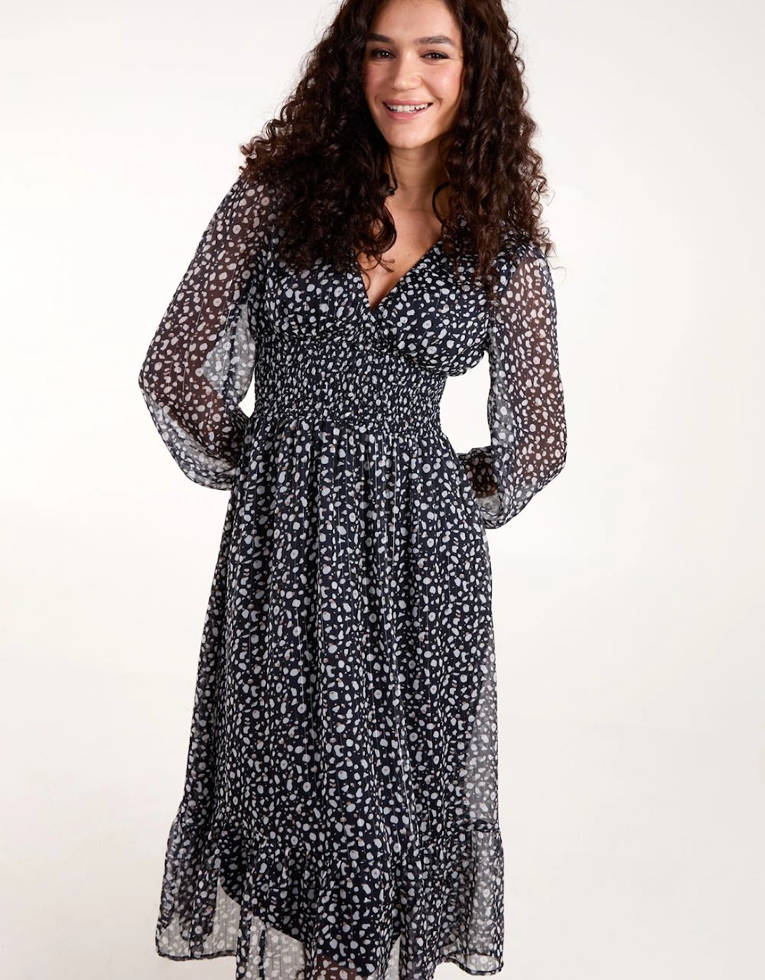 Shirred Waist Dress, 2 of 1