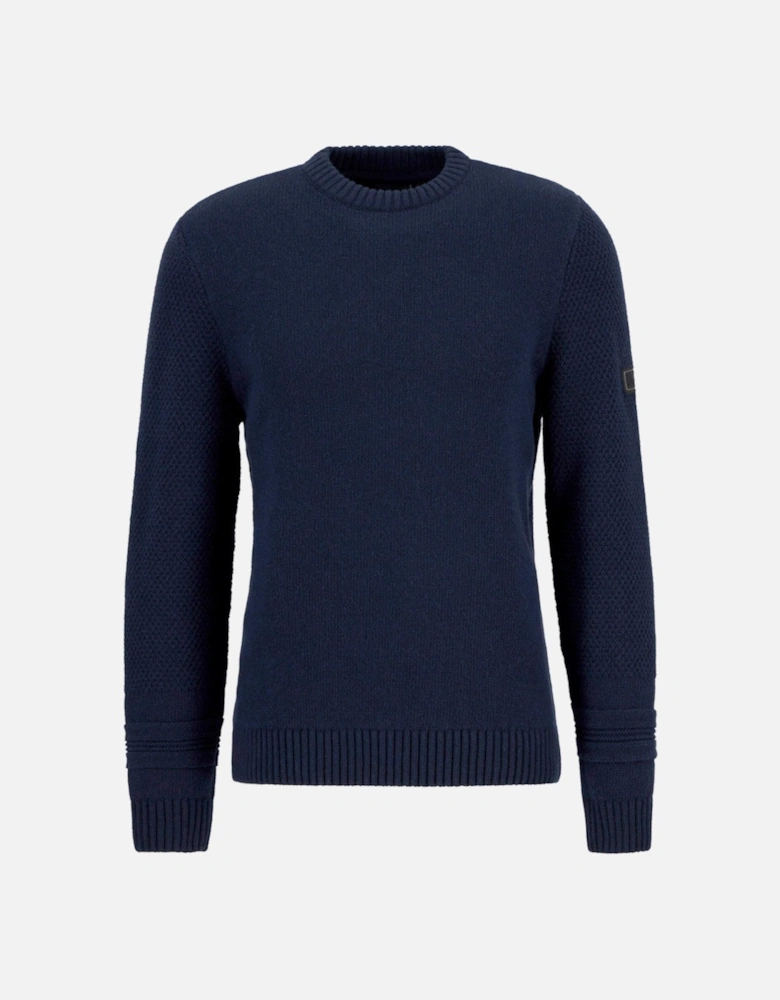 Enfield Crew Neck Sweater NY91 Navy