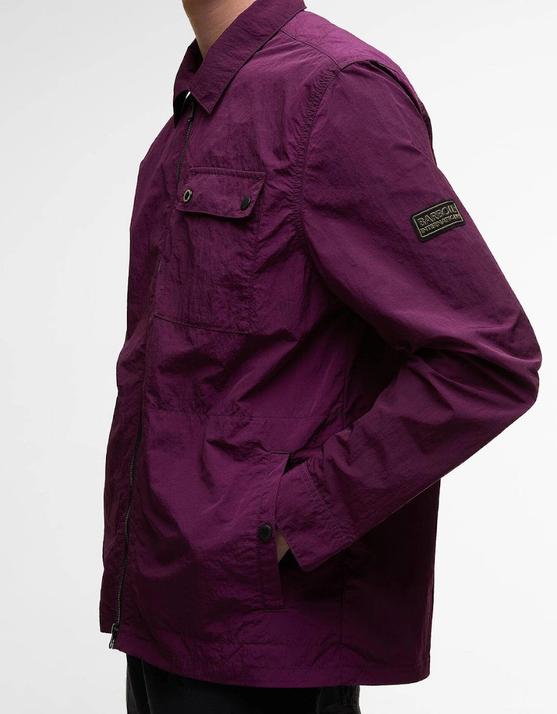 Inline Overshirt PU99 Potent Merlot