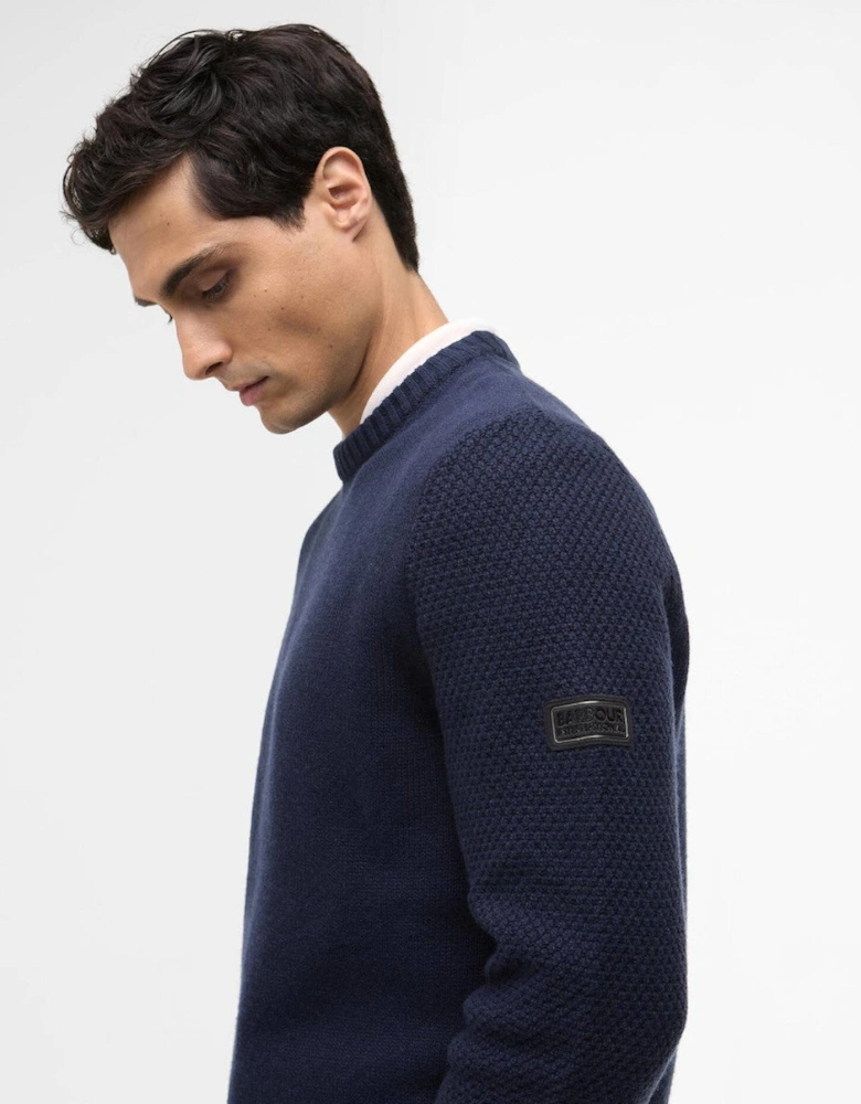 Enfield Crew Neck Sweater NY91 Navy