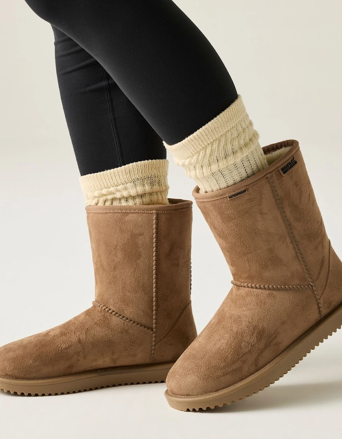 Womens Risley Fur Lined Waterproof Boots, 2 of 1