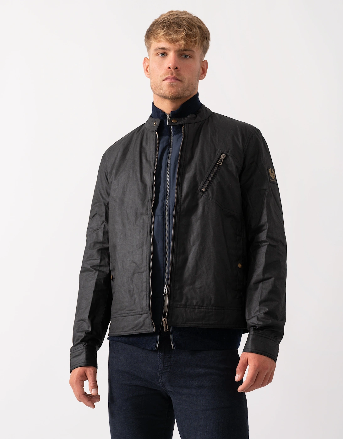 Belstaff Men's Black Sideline Jacket - Size: 40/Regular