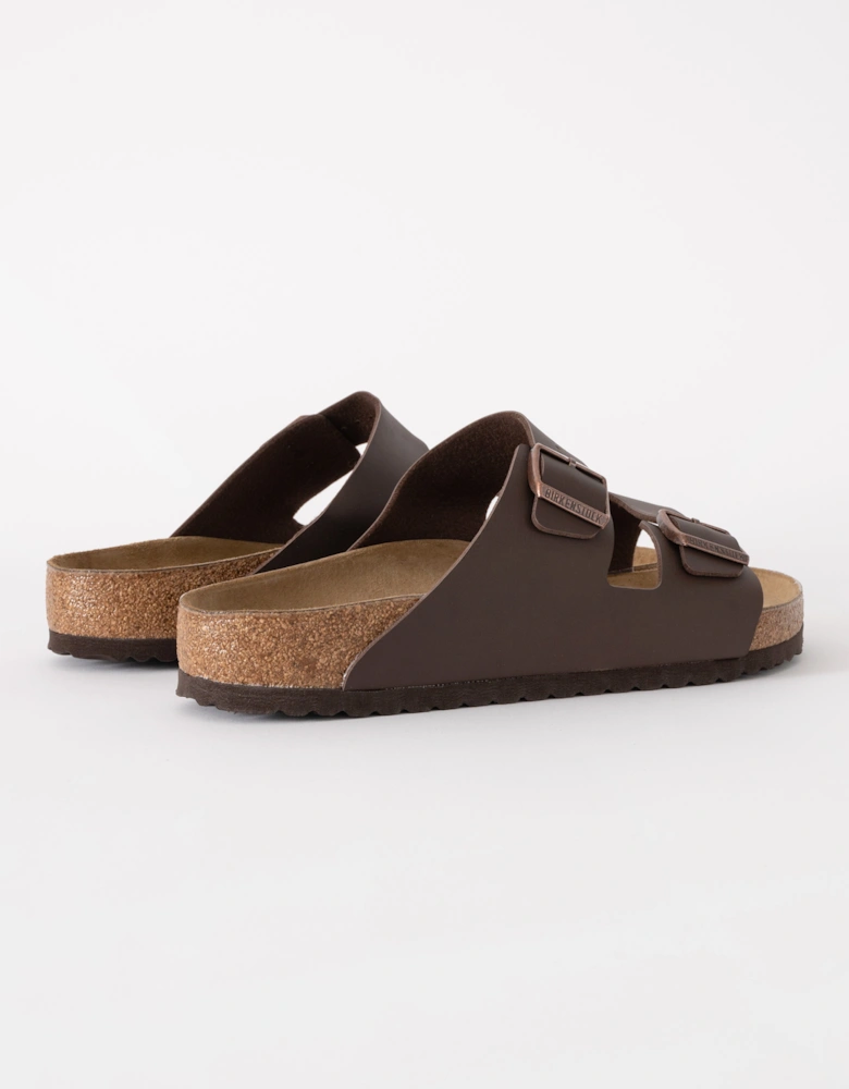 Birko Flor Unisex Sandals - Dark Brown