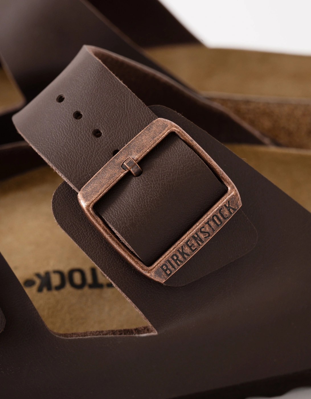 Birko Flor Unisex Sandals - Dark Brown