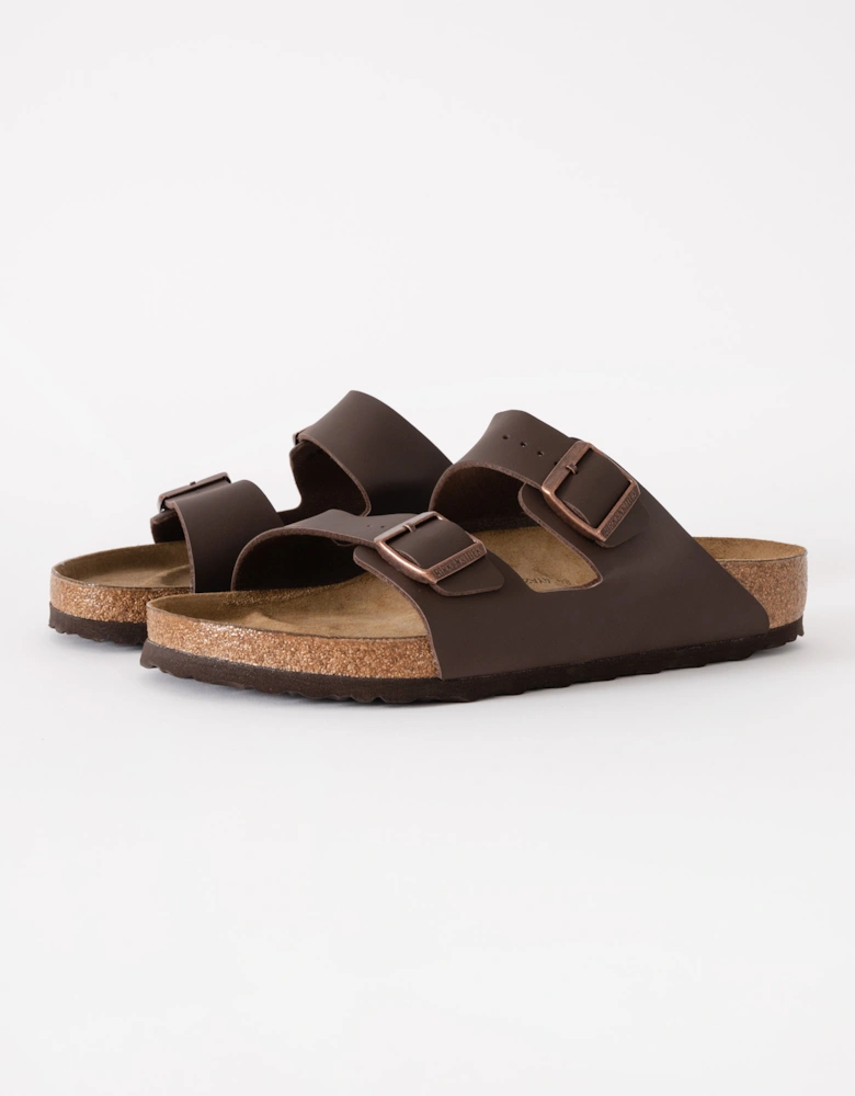 Birko Flor Unisex Sandals - Dark Brown