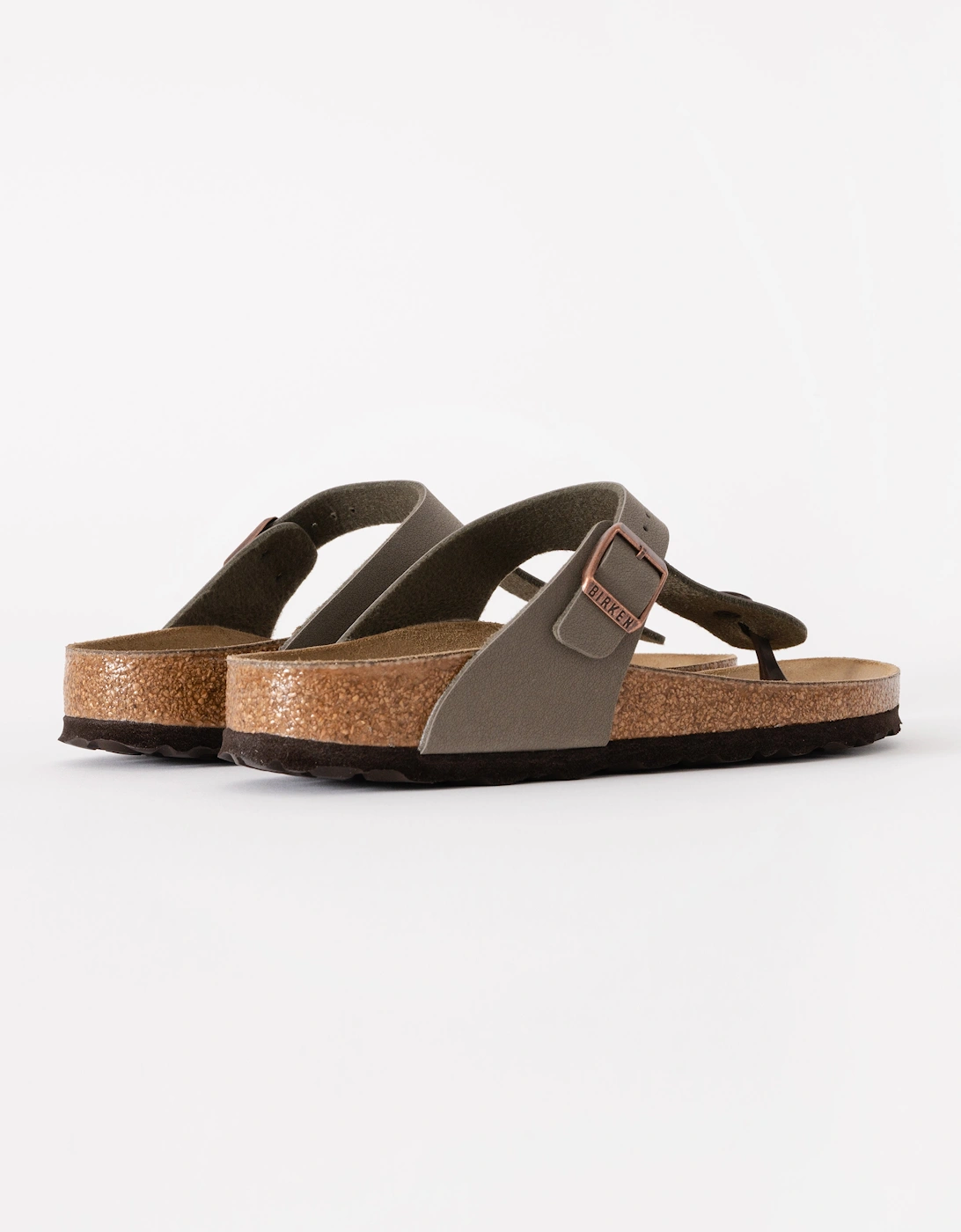 Birko-Flor Birkibuc Womens Flip Flop - Stone