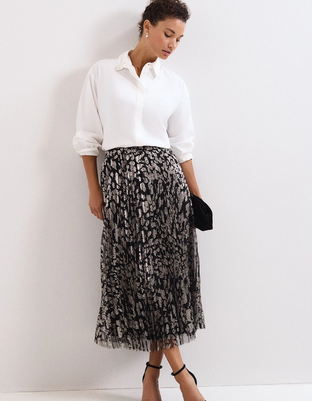 Edie Pleated Skirt, 2 of 1