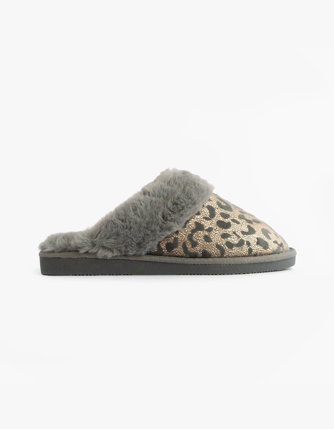 Jojoe Women's Grey Jo & Joe Lyla Mule Slippers - Size: 6