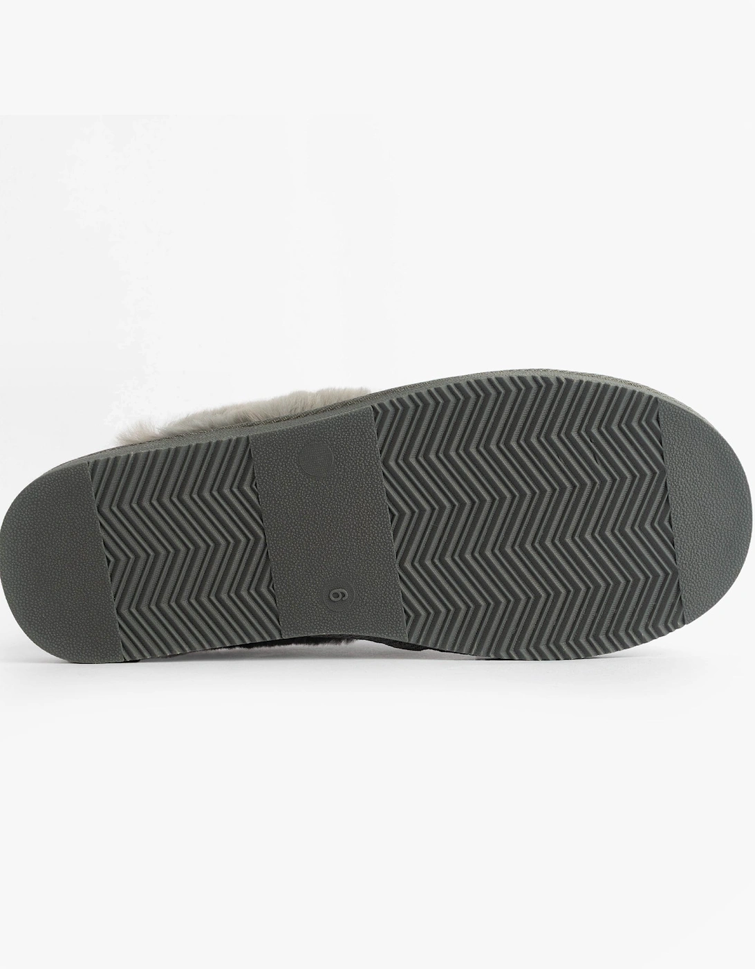 Jo & Joe LYLA Womens Mule Slippers Grey