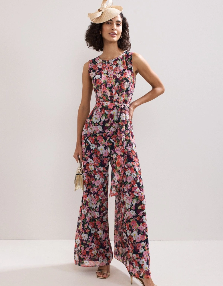 Janine Floral Jumpsuit