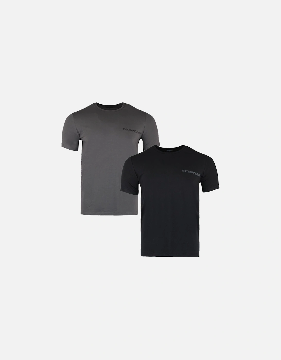 2-Pack Endurance Crew-Neck T-Shirts, Black/Shade, 3 of 2