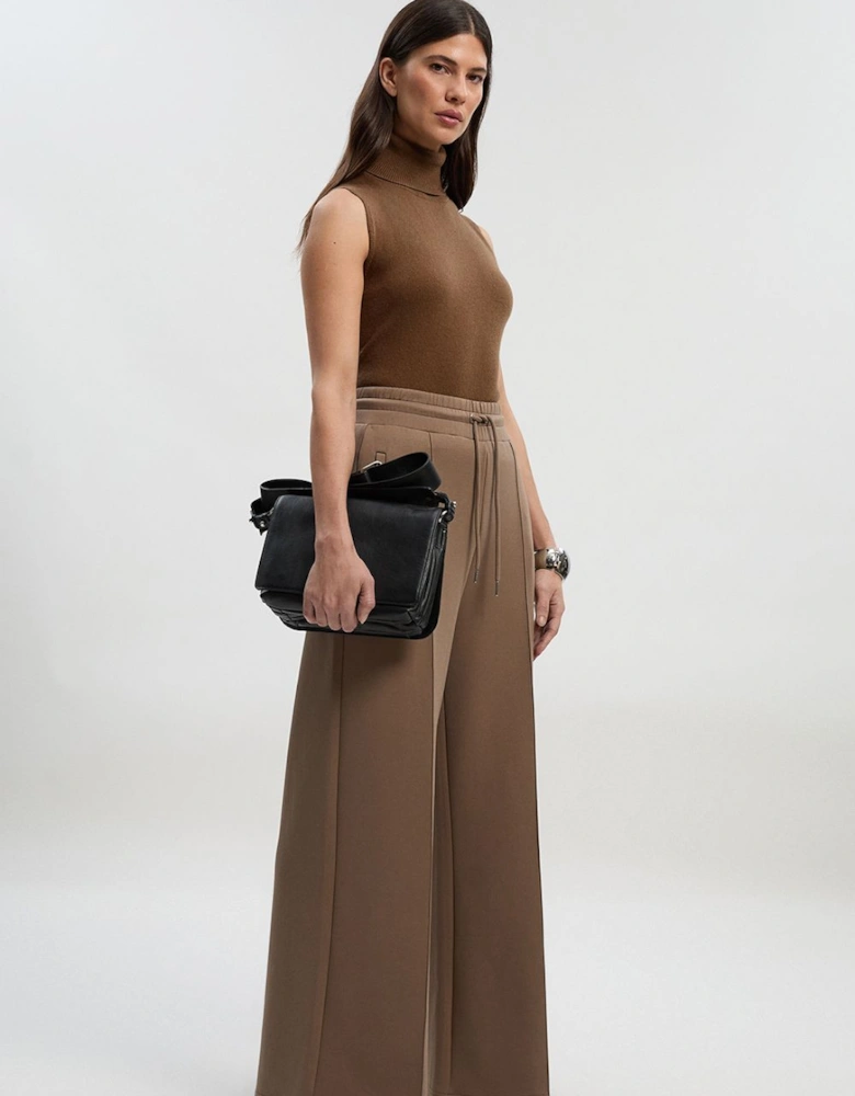 Premium Luxe Lounge Cosy Jersey Draw String Waist KM Branded Trousers