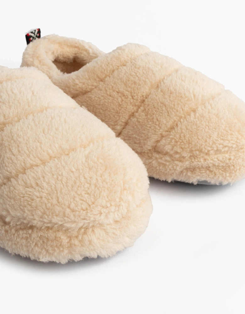 Jo & Joe HATTIE Womens Full Slippers Beige