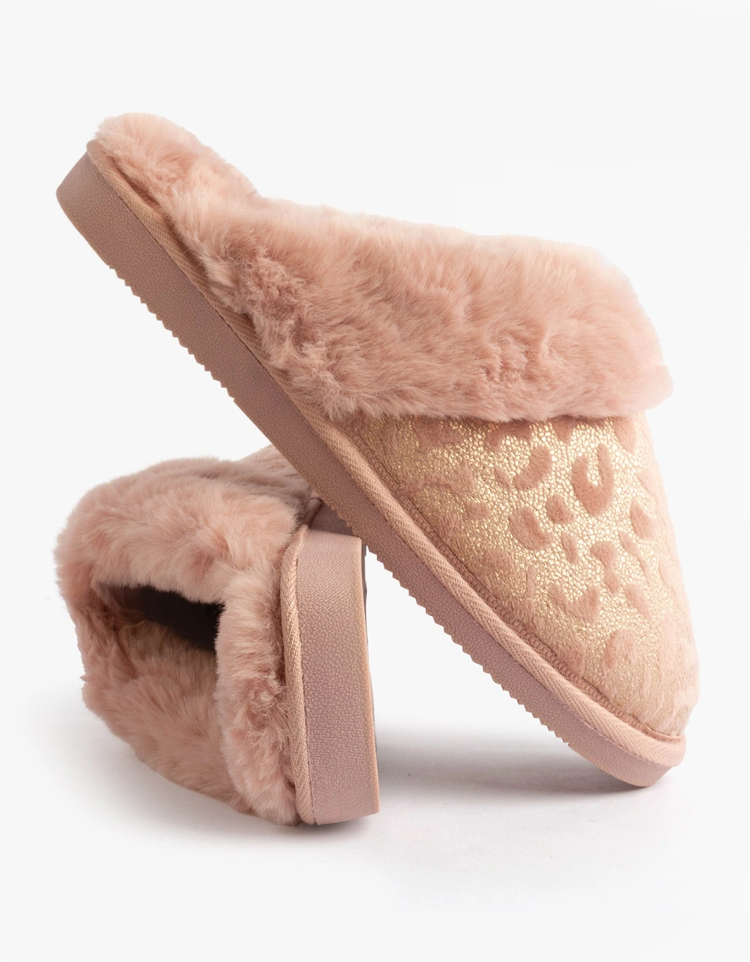 Jo & Joe LYLA Womens Mule Slippers Pink