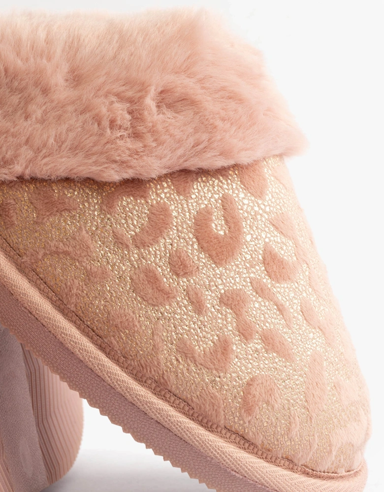 Jo & Joe LYLA Womens Mule Slippers Pink