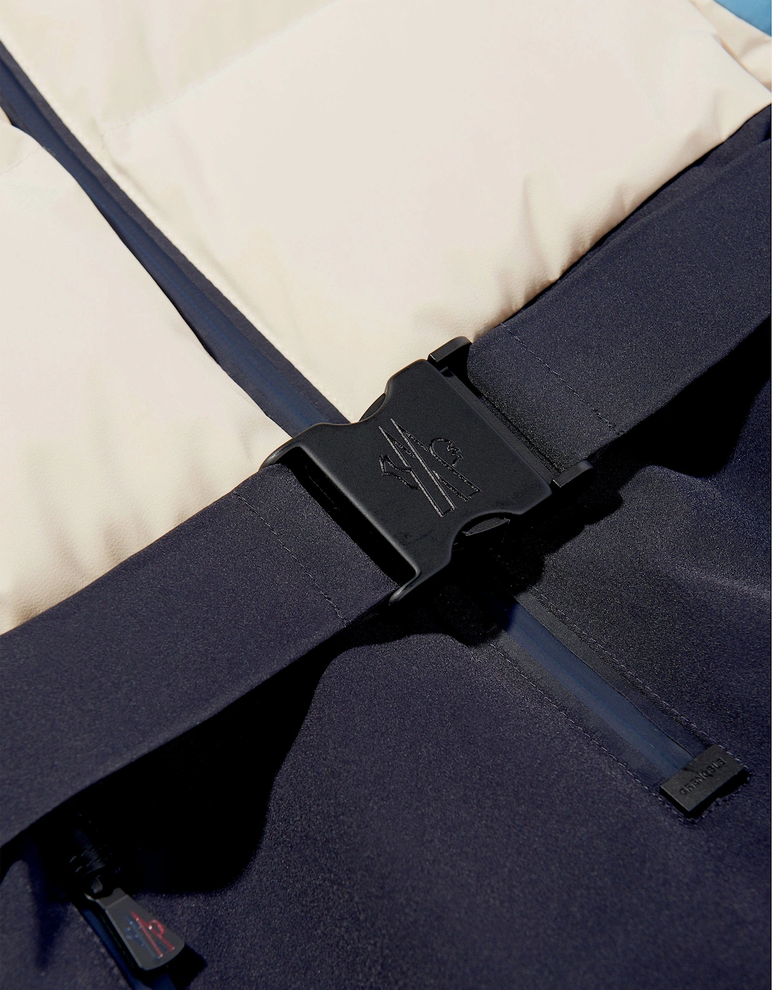 Enfant Kids Grenoble Down Padded Ski Suit in Blue