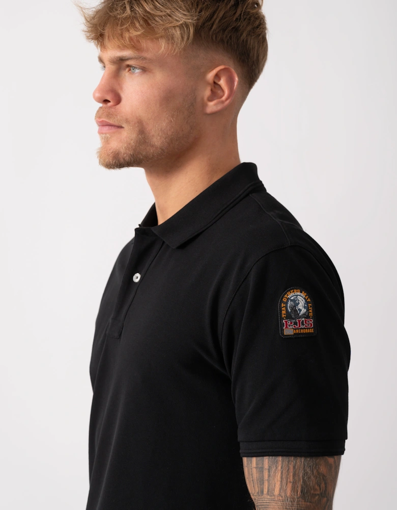 Gangapuma Mens Polo - Black 541