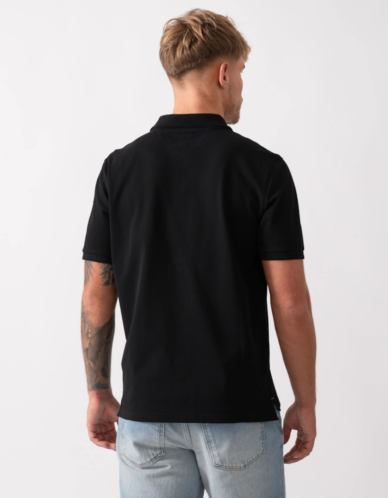 Gangapuma Mens Polo - Black 541
