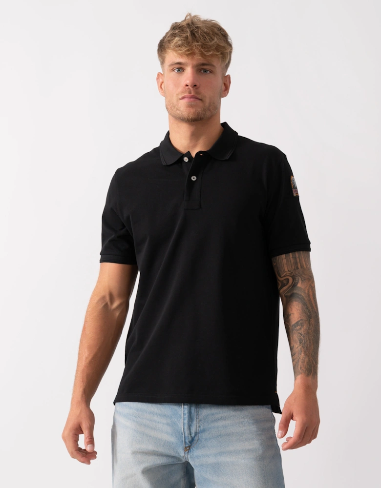 Gangapuma Mens Polo - Black 541
