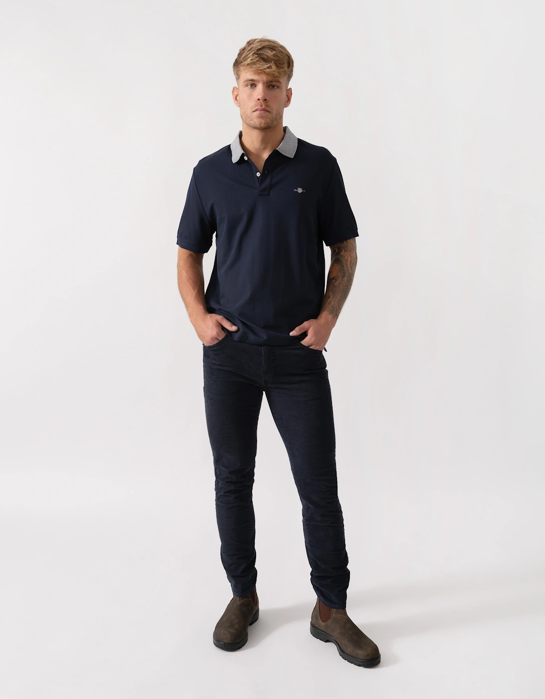 Mens Tipping Detail Polo