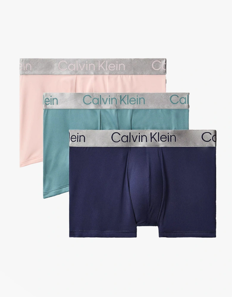 Calvin Klein TRUNK 3 Pack Mens Micro Stretch Multicoloured