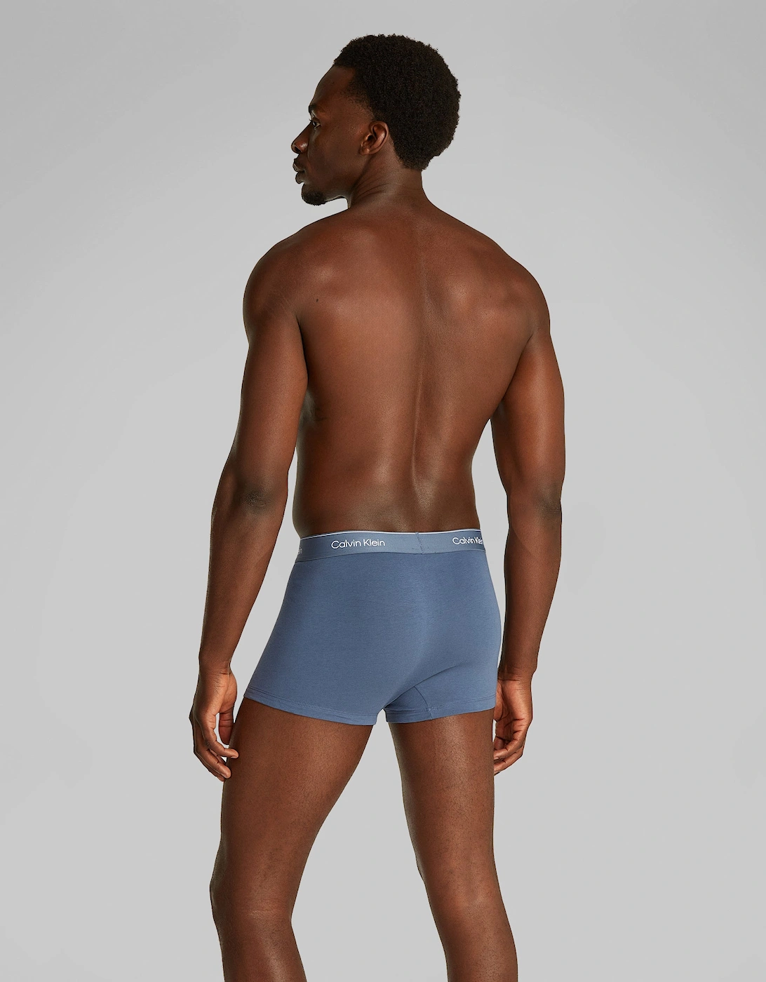 Calvin Klein ICON Cotton Stretch 3 Pack Dart Trunks Multi