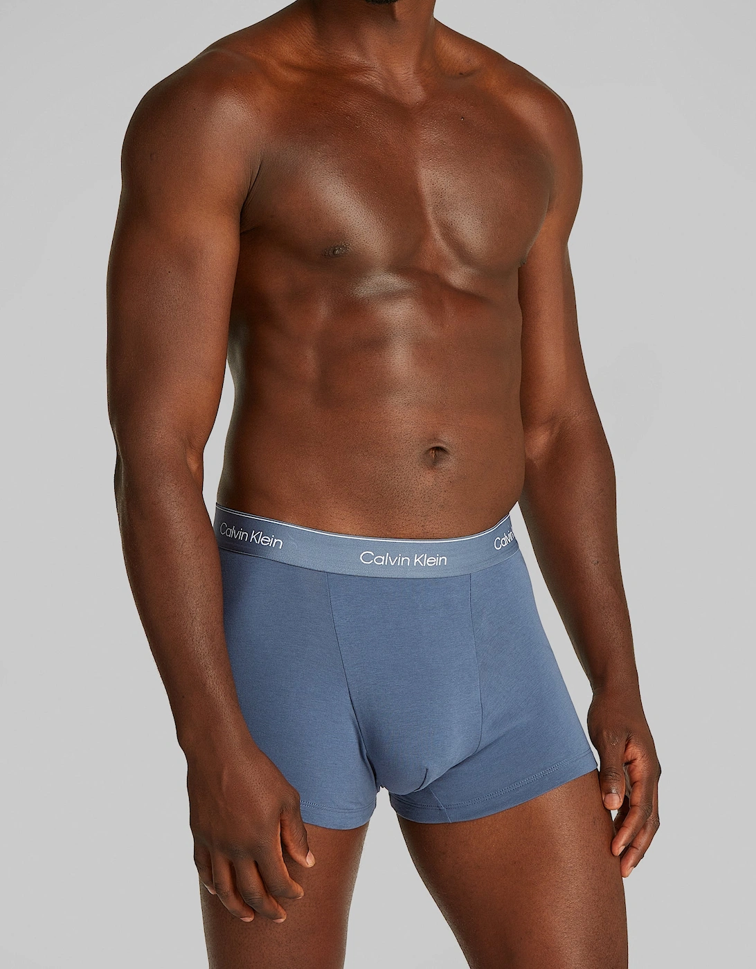 Calvin Klein ICON Cotton Stretch 3 Pack Dart Trunks Multi