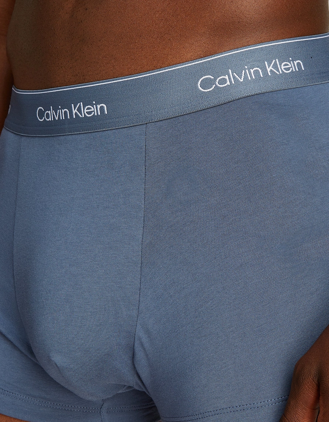 Calvin Klein ICON Cotton Stretch 3 Pack Dart Trunks Multi