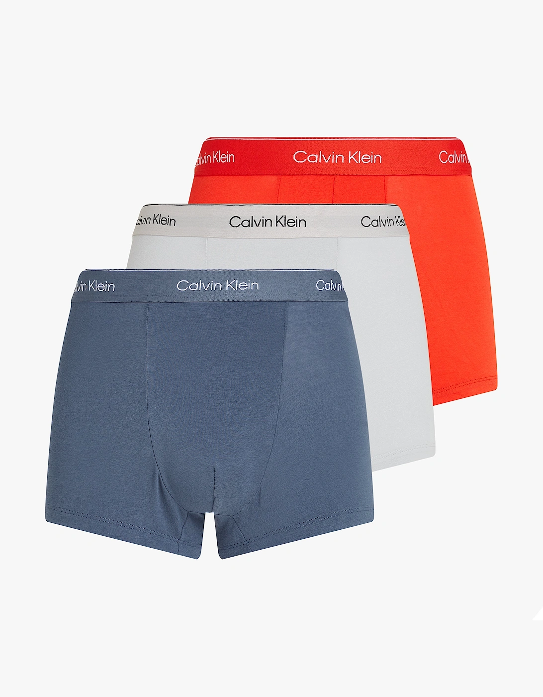 Calvin Klein ICON Cotton Stretch 3 Pack Dart Trunks Multi, 6 of 5