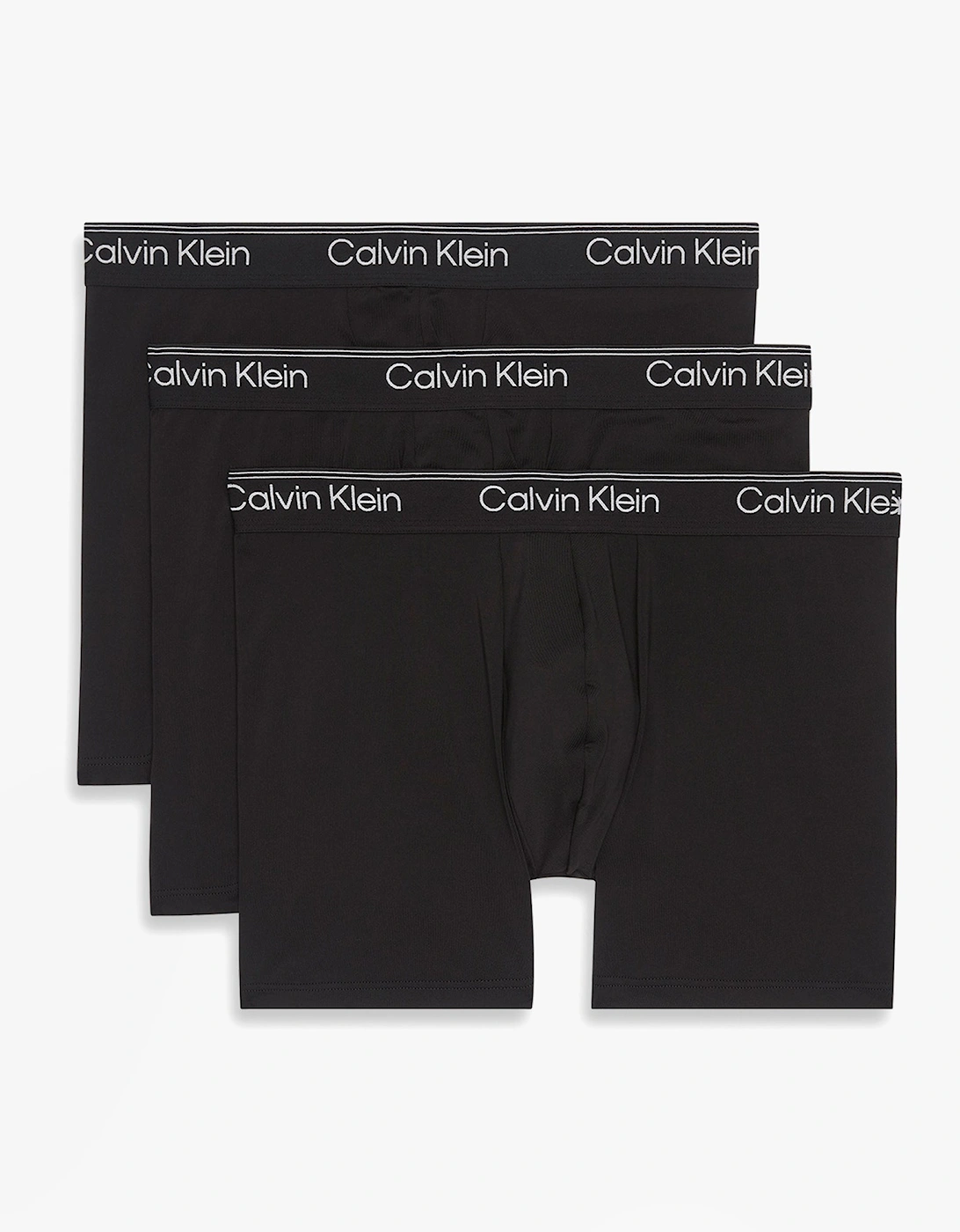 Calvin Klein BOXER BRIEF 3 Pack Mens Microfibre Stretch Black, 5 of 4