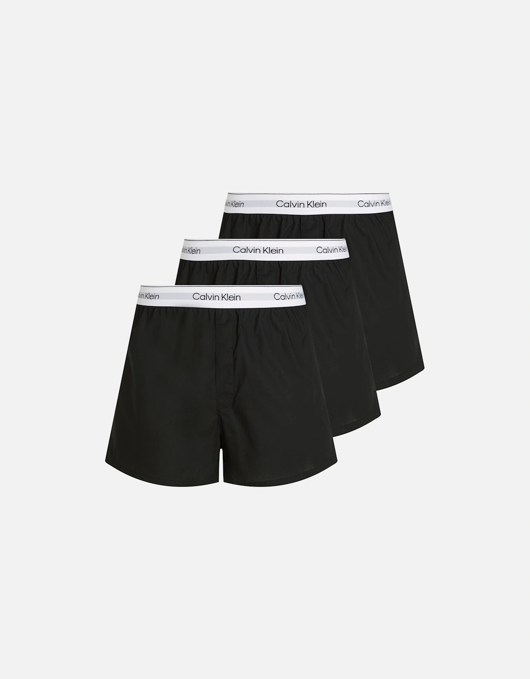 Calvin Klein BOXER SLIM 3 Pack Mens Black, 5 of 4