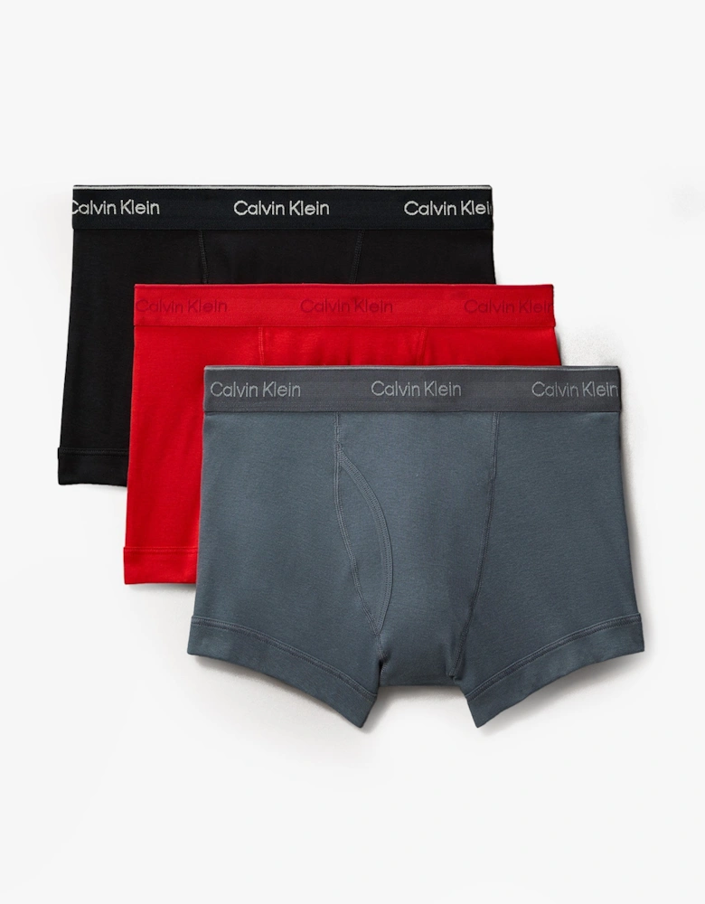 Calvin Klein TRUNK 3 Pack Mens Cotton Classics Multicoloured