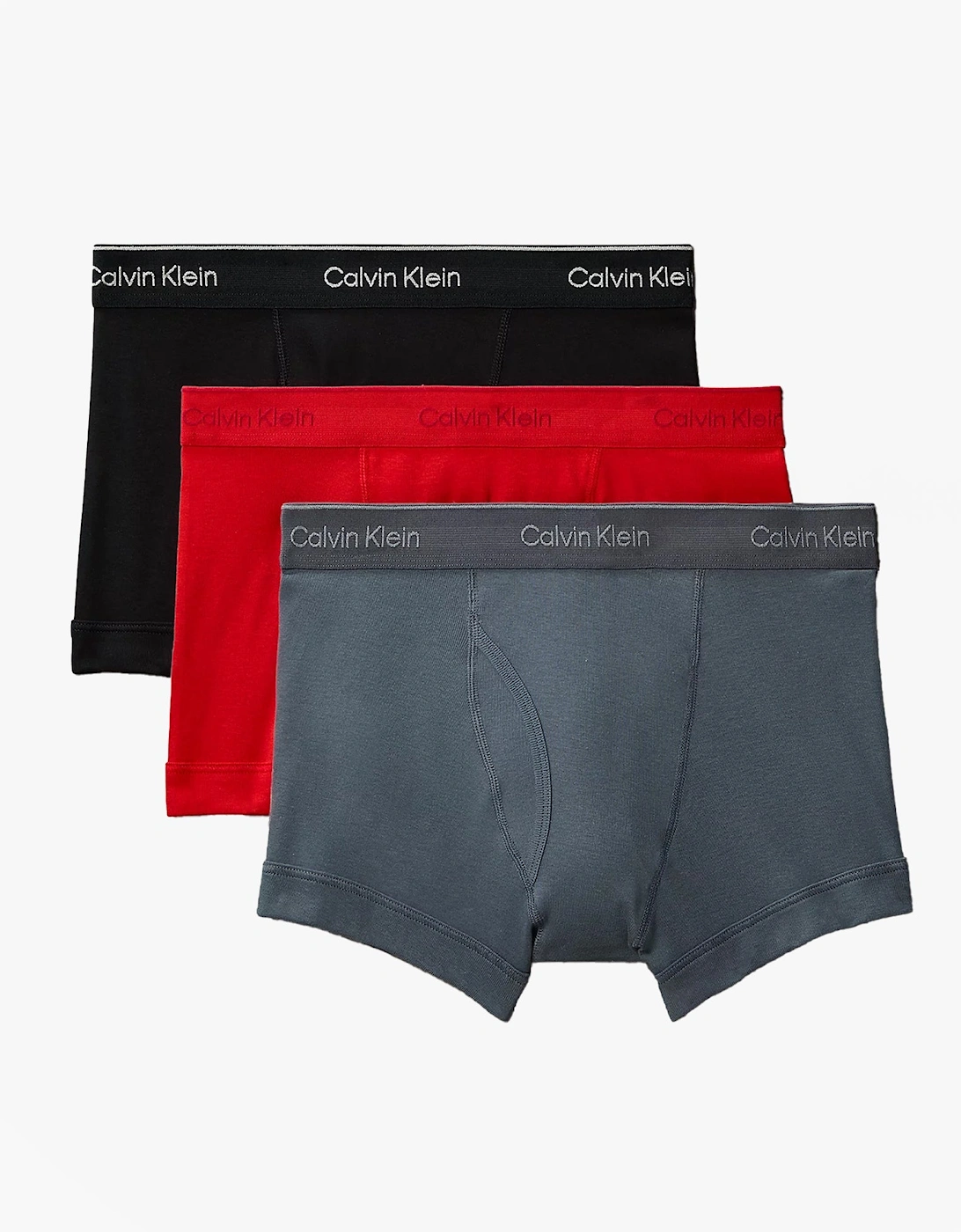 Calvin Klein TRUNK 3 Pack Mens Cotton Classics Multicoloured