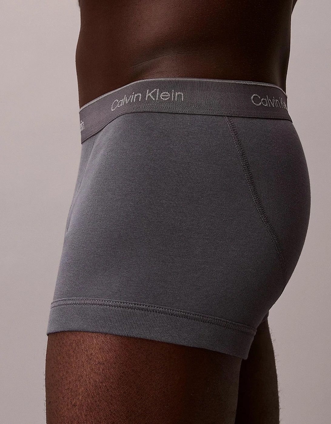 Calvin Klein TRUNK 3 Pack Mens Cotton Classics Multicoloured