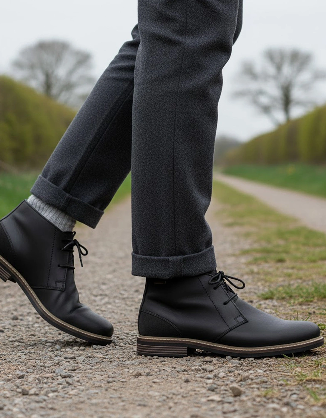 READHEAD Mens Boots Black