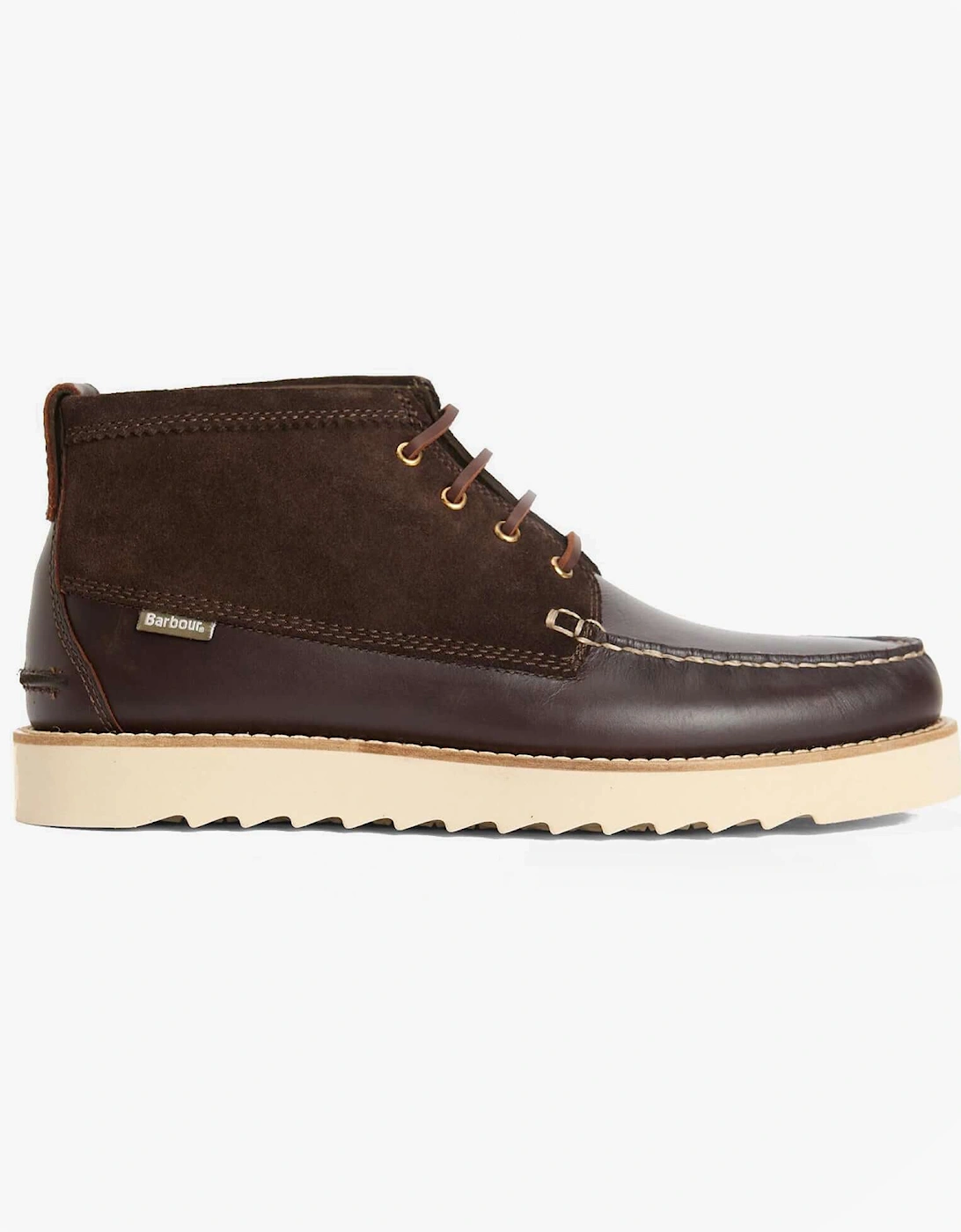 HADSTON Mens Chukka Boots Dark Brown, 7 of 6