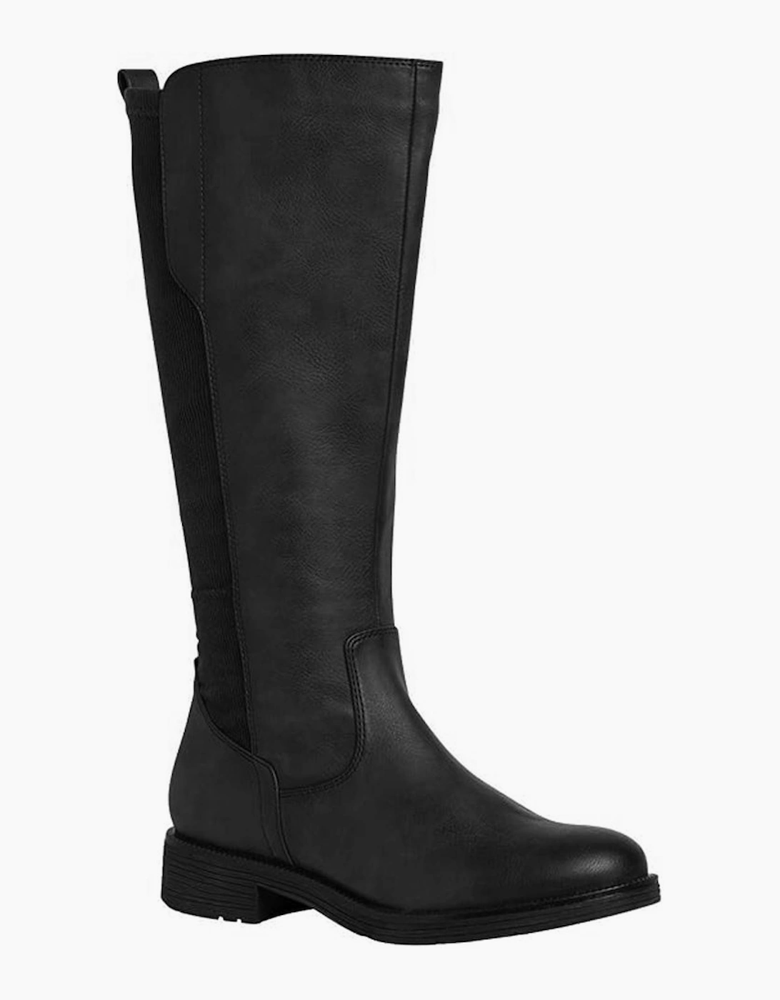 Softline Women's Finch Womens Knee High Boots - Black - Size: 3.5