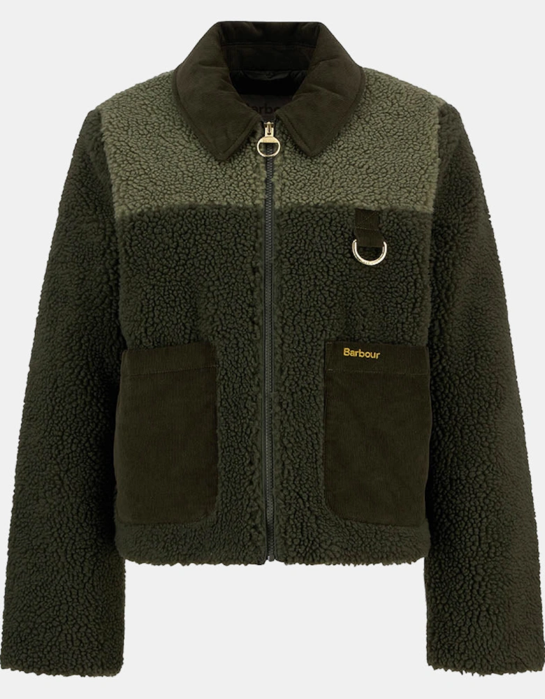 Malena Womens Fleece - Olive/Light Moss